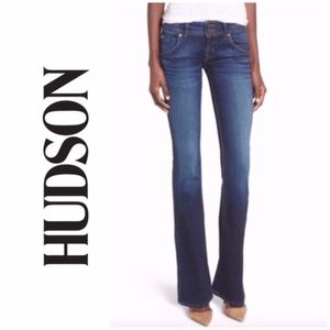 Hudson Signature Triangle Boot Cut Jeans A026
